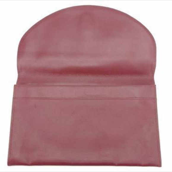 Cartier Clutch bag Mastline Red leather Woman unisex Authentic Used E1345 - Picture 2 of 8